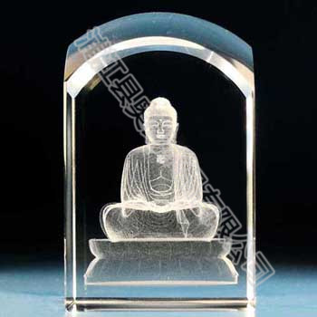 水晶人物內(nèi)雕19